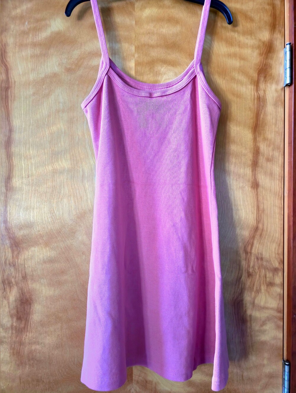 Los Angeles Apparel Salmon  Ribbed Mini Dress Size XL Juniors